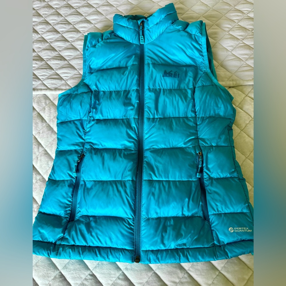 REI Down Puffer Vest. Pertex Quantum Primaloft Size XSmall